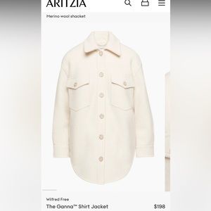 Wilfred Free The Ganna™ Shirt Jacket- size S- great condition